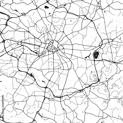 Manchester City Skyline Vector Illustration Featuring United Kingdom Famous Landmarks And Architecture Cityscape Design