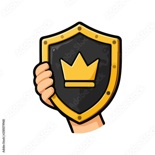 Cute game style element illustration with pixel art design, simple shapes, colorful details, retro game aesthetic, clean edges, fun and playful appearance, isolated on a white background.