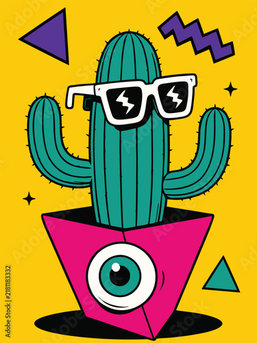 74 Colorful surreal cartoon illustrations with quirky characters