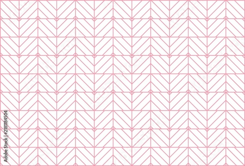 seamless geometric pattern, pink geometric diamond chevron line pattern background