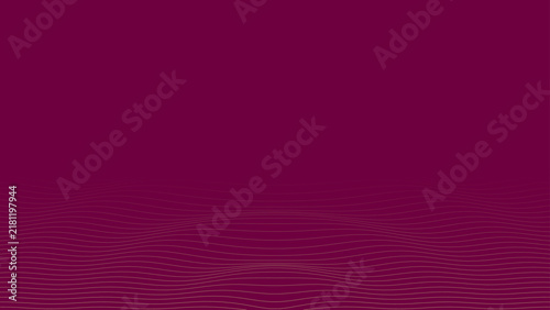 Abstract Horizontal Flowing Line Wave Background with Elegant Dynamic Pattern