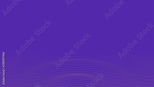 Abstract Horizontal Flowing Line Wave Background with Elegant Dynamic Pattern
