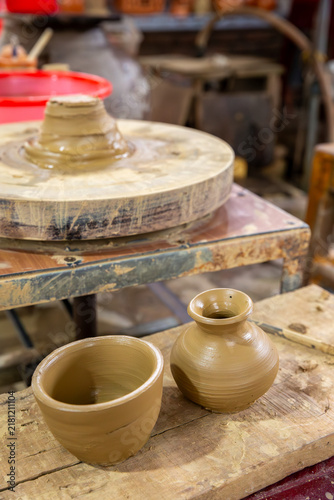 Fotografie Ceramics from Thanh Ha Ceramic Village in Vietnam