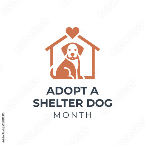Adopt A Shelter Dog Month Icon