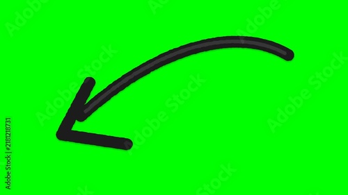 Black curved arrow symbol in limegreen design for digital projects needing direction indicators in bright, modern graphics. Suitable for presentations, infographics, and web design elements.