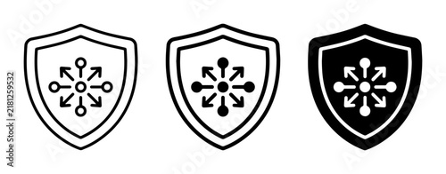 Shield Icons, Security Symbols, Protection Graphics, Defense Badges, Safety Emblems, Cyber Security, Data Protection