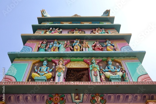 Obraz na płótnie インド アヨーディア ヒンドゥー寺院