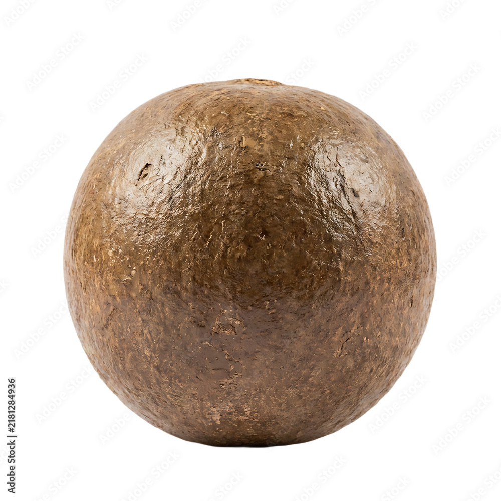 Fototapeta premium Wood Apple Isolated On Transparent Background