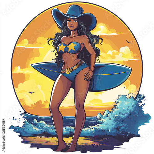 girl on the beach