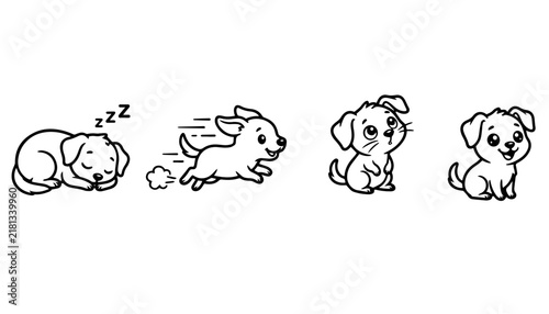 dog with bone