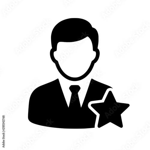 Expert opinion icon flat outline in black