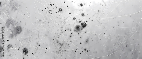Scratched metal surface with high contrast noise spots and detailed vintage grunge overlay background