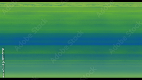 Canvas Print Horizontal abstract background with green and blue blended bands texture gradien