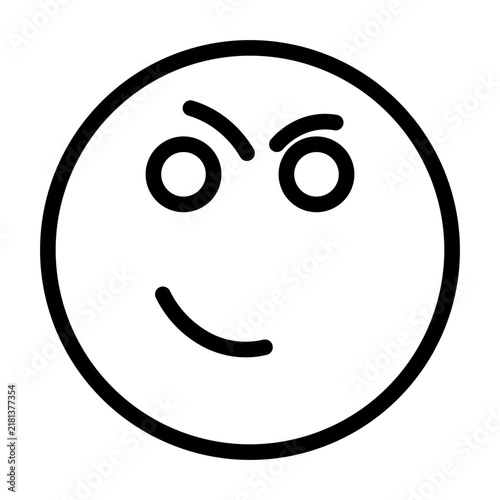 фотографія thinking line icon