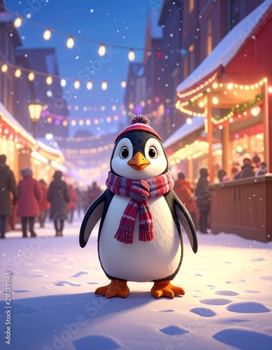 Penguin winter