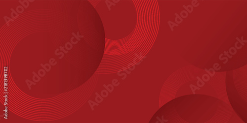 Abstract red background suitable for web design, social media, business presentations, and digital artwork with overlapping circles creating a modern look. vector eps10