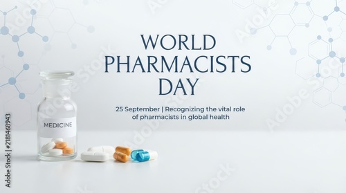 World Pharmacists Day celebration banner design