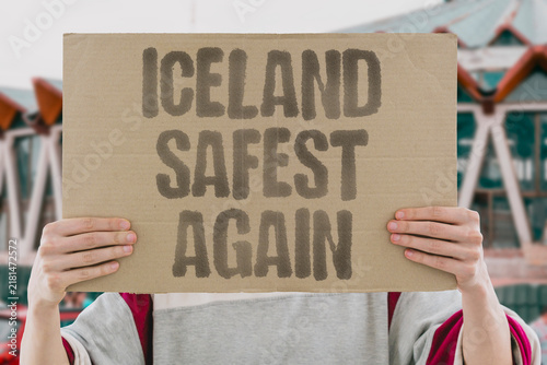 Fotografía "Iceland safest again" Ranked number one in peace for nineteenth year