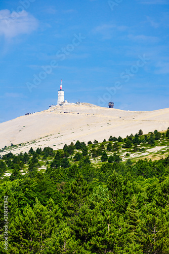 Mont Ventoux, mountain in Provence, France.