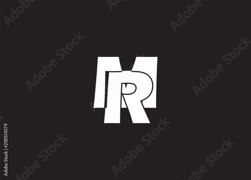 RM initial logo  design and creative logo 