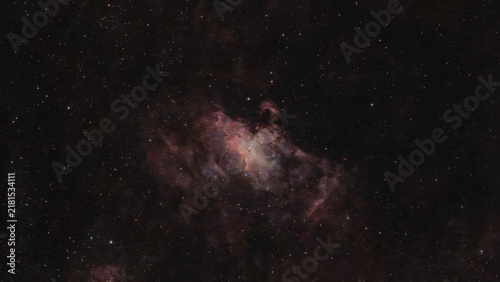 Glowing Eagle Nebula