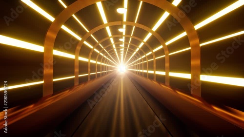Flickering Lights Underpassage