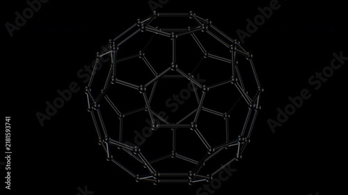Graphene Molecule Sphere Structure