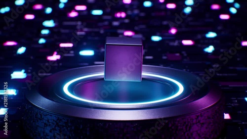 Sci Fi Cube Superconductor
