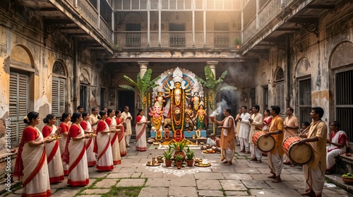 Obraz na płótnie Indian durga puja