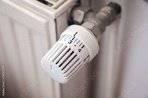Thermostatic radiator valve controlling home heating system