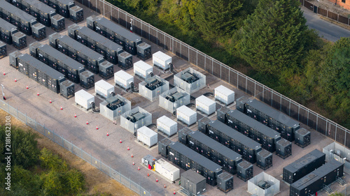 A battery energy storage system provides grid stability in Nursling