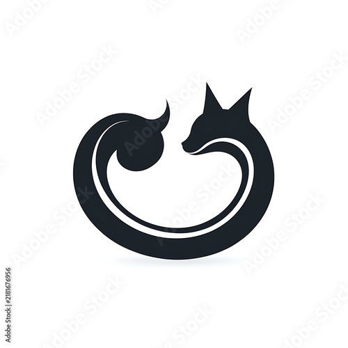 Cute Cat Character Illustration