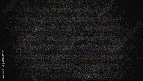 CRT TV screen texture background with scanlines and static noise for video overlay design