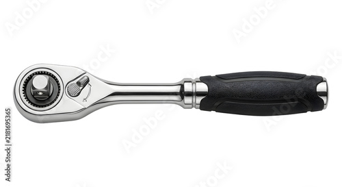 Bild auf Leinwand Reversible ratchet socket wrench for mechanical repairs