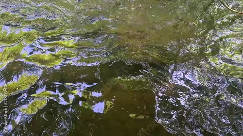 moving water background, moving vater in slow motion, water flowing in the river