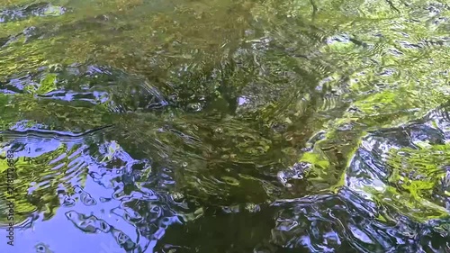 moving water background, moving vater in slow motion, water flowing in the river