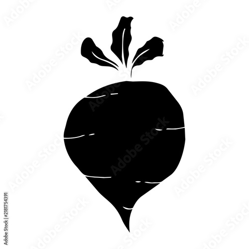 Radish Doodle Glyph