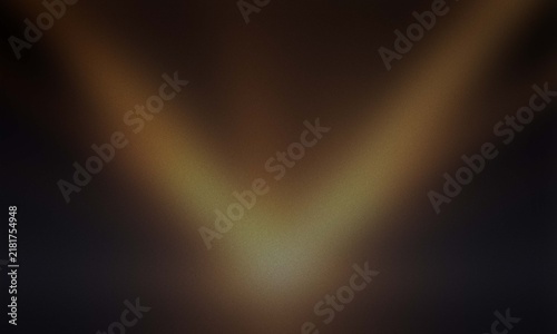 Abstract background featuring two bright golden light beams converging in the centre against a dark moody backdrop
