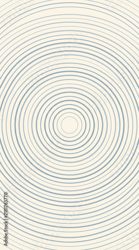 Minimalist abstract background featuring concentric circles in soft blue and cream tones creating a modern geometric ripple effect for professional graphic design and digital media projects