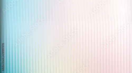 Abstract vertical lines background with soft blue and pink gradient light effect