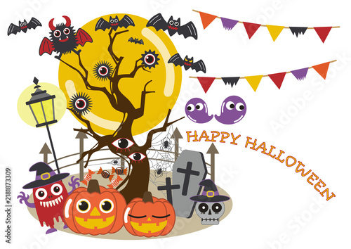 ハロウィン■ポストカード
