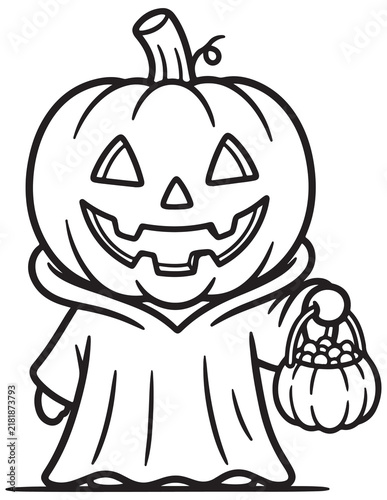 Cute Jack-o-Lantern Pumpkin