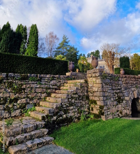 Konstfotografi ruins of the castle