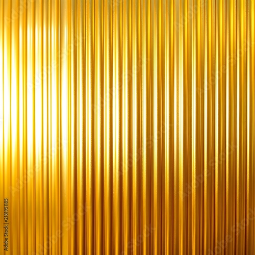 Shiny golden fabric texture