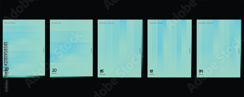 Distressed paper texture set, damaged vintage old material, scrapbooking background with light, blue, turquoise, gray, white color, vintage scrapbook style paper