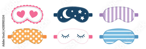 Cute Eye Sleep Mask Designs Featuring Funny Decorative Styles for Cozy Nighttime Rest, Travel, Relaxation, Sleeping, and Comfort