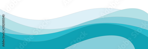 Abstract Water wave vector illustration design background. Wavy Background for summer