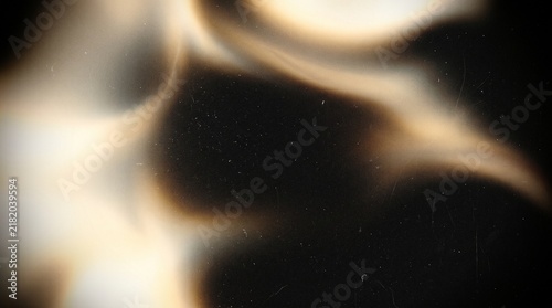 Vintage 35mm Film Grain Texture Background with Light Leak and Dust Scratch Overlay Effect