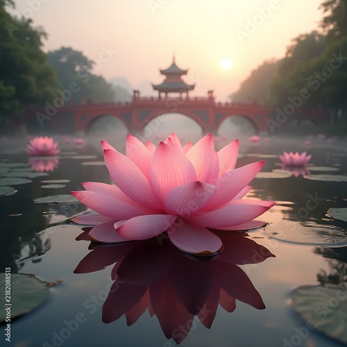 03 Vietnamese Lotus-4K Reflection-2