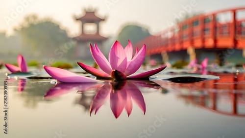 03 Vietnamese Lotus-4K Reflection-6